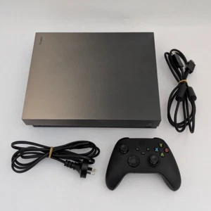 Genuine Xbox One X Console 1TB Gold Rush Battlefield Edition Controller PAL 1787 - Picture 1 of 15