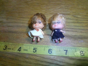 two original Vintage 1960's small tiny dolls [little kiddles?] - Picture 1 of 3