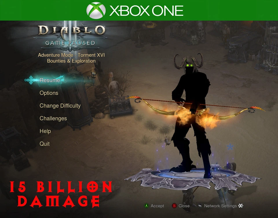 Diablo 3 RoS Xbox One | Series X/S Softcore | Ancient Modded Demon Hunter Set - Image 1 of 4