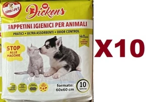 100 MR DICKENS ANIMAL ABSORBENT HYGIENE MATS 60X60 CM MAT - Picture 1 of 2