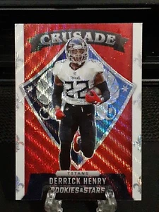 Panini Rookies & Stars 2021 - Crusade Red Wave Prizm #CR-6 Derrick Henry - Imagen 1 de 2