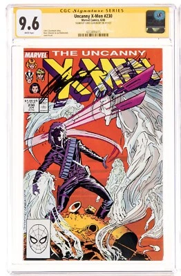 Uncanny X-Men #230 (Marvel, 1984) CGC 9.6 SIGNED SS CHRIS CLAREMONT Reavers App - Image 1 of 4