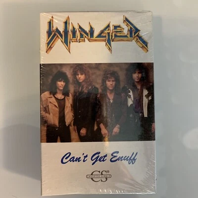 Winger Can't Get Enuff (Cassette) New Sealed Single Foto 1 de 2