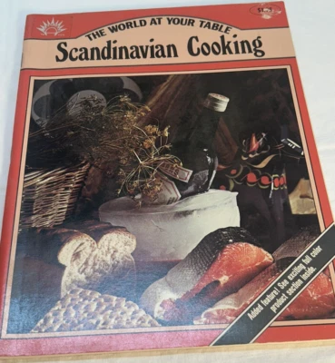 1978 Scandinavian Cooking The World At Your Table Vintage Cookbook Paperback - Image 1 of 4