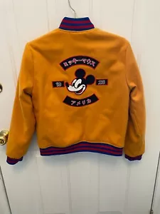 Disney X Forever 21 Long Sleeve Varsity Style Mickey Jacket - Womens Small - EUC - Picture 1 of 5