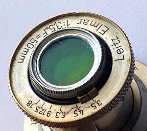 Kenko 19mm Green For Leitz 5cm F3.5 Collapsible Elmar, Used. - Picture 1 of 4
