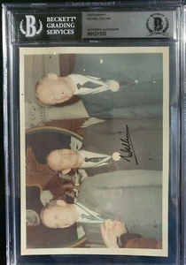 MICHAEL COLLINS APOLLO 11 SIGNED / AUTOGRAPH PHOTO BECKETT BAS AUTHENTIC! - Picture 1 of 4