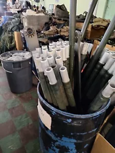 MILITARY SURPLUS Camo Netting Support POLES (14) ALUMINUM - Picture 1 of 20