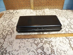 Vintage THE STANDARD STAMPING CO. Metal Cash Box - Missing the Lock - Picture 1 of 10