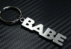 BABE Llavero Llavero Llavero Bebé Bebés Apodo Regalo - Imagen 1 de 1