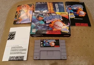 SNES Ken Griffey Jr.'s Winning Run Super Nintendo CiB Complete Tested - Picture 1 of 5