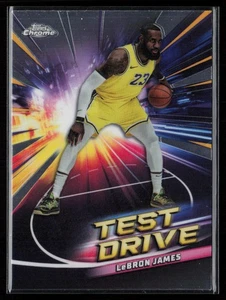 2024-25 Topps Chrome #TD-14 LeBron James Test Drive - Picture 1 of 2