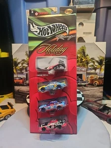 Hot Wheels 2001 Target Exclusive 4 Vehicle Holiday Racers Set. RAR!!! - Bild 1 von 12