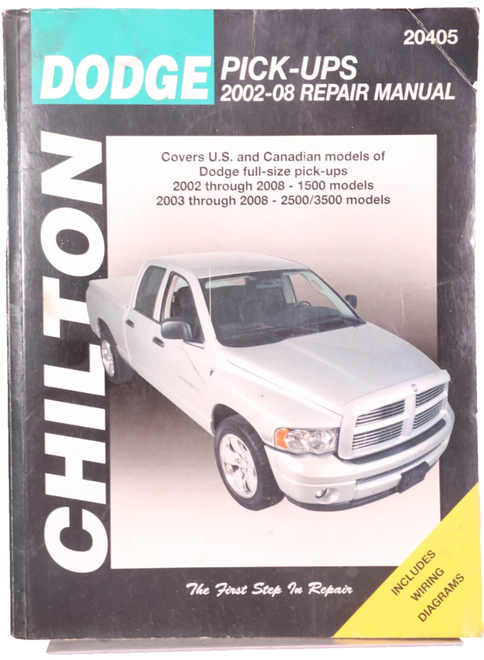 RAM 1500 2500 3500 Service Repair Manual 2008 2007 2006 2005 2004 2003 2002 2001 Foto 1 de 1