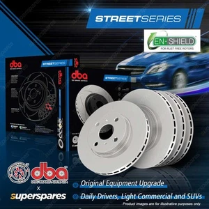 DBA F + R EnShield Brake Rotors for Ssangyong Musso XLV Q201 Q215 Q261 2.2L - Picture 1 of 3
