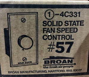 Broan 57 - SOLID STATE FAN SPEED CONTROL - Bild 1 von 1