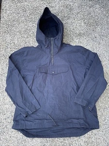 Filson Ranger Anorak Dark Navy Waxed Pullover Size XL - Picture 1 of 9