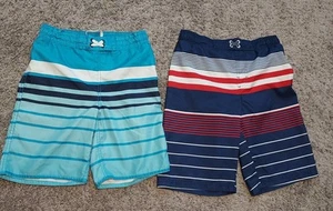 Boys Sz. Large (14/16) Swim Shorts Trunks Bathing Suit VGUC Old Navy OP - Picture 1 of 1