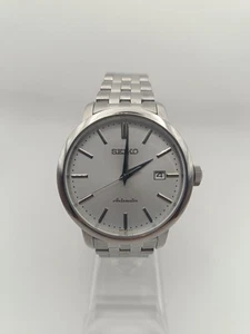 Seiko Automatico Quadrante Bianco Stile Presage ref. 4R35-00Z0 42mm wr 100m - Foto 1 di 5
