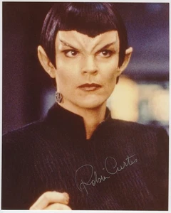 ROBIN CURTIS Signed 10x8 Photo #7 ‘Romulan’ Star Trek (Bought 1995) ORIGINAL - Picture 1 of 2