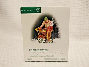 Department 56 heiß geröstete Kastanien Figur #58983 Weihnachtsdorf Deko - Bild 1 von 7