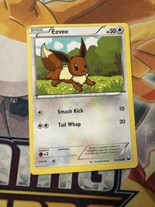 Pokemon Eevee 84/108 Black & White Dark Explorers MP - Picture 1 of 2