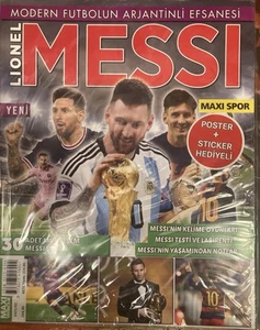 Messi Turkish activity book for children - 2025 - comes with poster and stickers - Picture 1 of 12