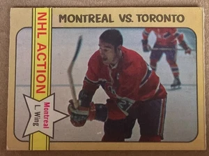 Frank Mahovlich NHL Action 1972-73 O-Pee-Chee #128 - Montreal Canadiens [NICE] - Bild 1 von 2