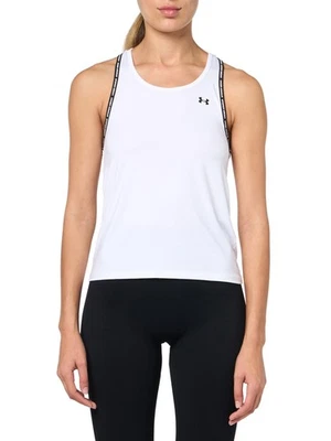Under Armour Donna Tech Knockout Tank, Top sportivo donna, Canottiera sportiva l - Immagine 1 di 4