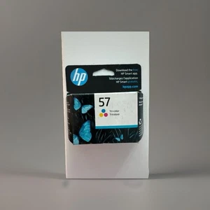 HP 57 Tri Color Ink Cartridge C6657AN EXP Jun 2024 New - Zdjęcie 1 z 2