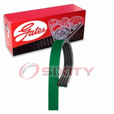 Cinturón serpentino Gates FleetRunner Micro-V para 1988-1989 GMC C2500 5,7 L V8 uu Foto 1 de 4