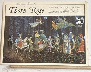 THORN ROSE By: Brothers Grimm 1975 Illustration By: Errol Le Cain PB VINTAGE - Picture 1 of 13