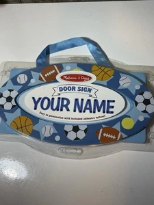 NUOVA insegna porta Melissa & Doug cuori personalizza con nome/lettere del tuo bambino  - Foto 1 di 2