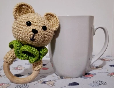 детская погремушка ручной работы - Изображение 1 из 2