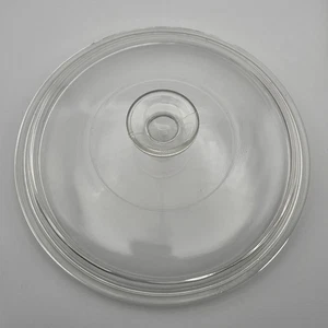 Vtg 8” Corning Ware Round Glass Replacement Casserole Dome Lid Only Lid # 12 - Picture 1 of 9