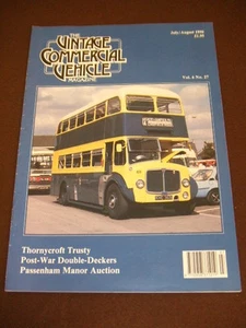 THE VINTAGE COMMERCIAL VEHICLE - POST WAR DOUBLE DECKERS - July 1990 Vol 6 # 27 - Imagen 1 de 1