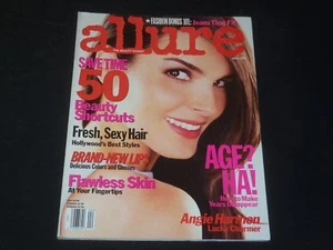 2001 APRIL ALLURE MAGAZINE - ANGIE HARMON - FASHION COVER - K 1332 - Picture 1 of 2