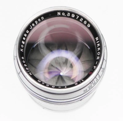 Nikon Nikkor 8.5cm f2 Leica LTM  #397289 - Image 1 of 4