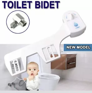 2024 Toilet Bidet Washer -  Seat Attachment Hygeian Water Wash Unisex Bathroom - Picture 1 of 12
