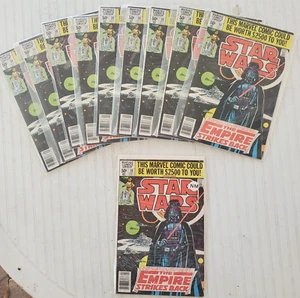 Original 1980 Star Wars #39 Marvel Comic Book-Newsstand Version- VF+ - Picture 1 of 2