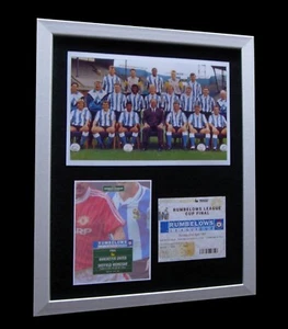 SHEFFIELD WEDNESDAY RUMBELOWS CUP FINAL 1991 LTD + CALIDAD ENMARCADA + ENVÍO GLOBAL RÁPIDO - Imagen 1 de 7