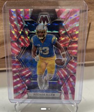 Keenan Allen Chargers 2023 Panini Mosaic Pink Swirl Football Card #04/11