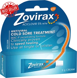 Cream Cold Sore Cream Tube with Dimethicone, 2 G - Picture 1 of 12