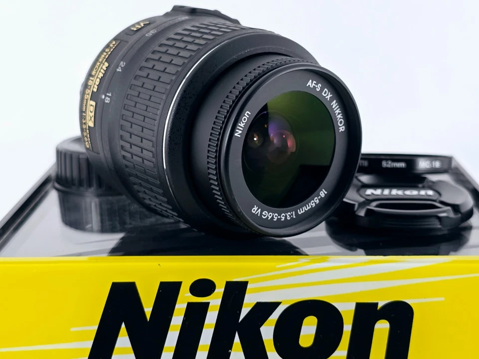 🌸[MINT] Nikon AF-S DX Nikkor 18-55mm F3.5-5.6G VR Zoom Lens From Japan - Imagem 1 de 4