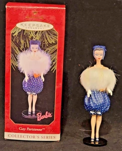 1999 Hallmark Keepsake Ornament BARBIE “Gay Parisienne" -- NIB - Picture 1 of 2