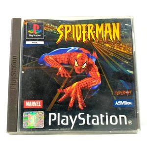 Spider-Man SpiderMan Sony PlayStation 1 PS1/2 PAL Complete With Manual & Inserts - Picture 1 of 13