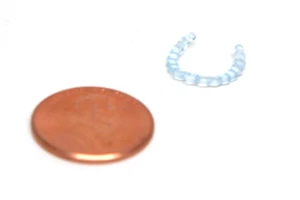 Playmobil Miniature Princess Castle Clear Blue Necklace - Picture 1 of 1