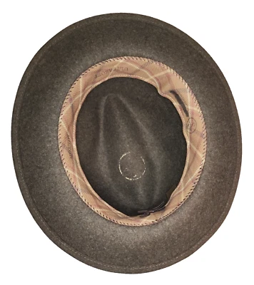 Gorra de lana marrón vintage 1962 "Stetson el explorador al aire libre" talla pequeña ¡RARA! Foto 1 de 4