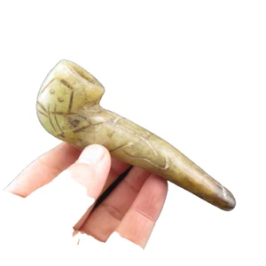 China,old  jade,collectibles,Aristocratic collection,Smoking pipe,pendant A(679) - Picture 1 of 6
