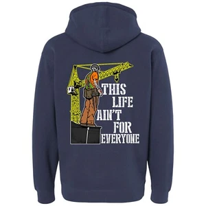 IRONWORKER HOODIE | WELDER HOODIE | BLUE COLLAR HOODIE | IRONWORKER GEAR | - Picture 1 of 2